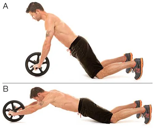 The Ab-Wheel Roll Out Exercise